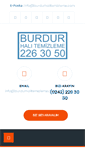 Mobile Screenshot of burdurhalitemizleme.com